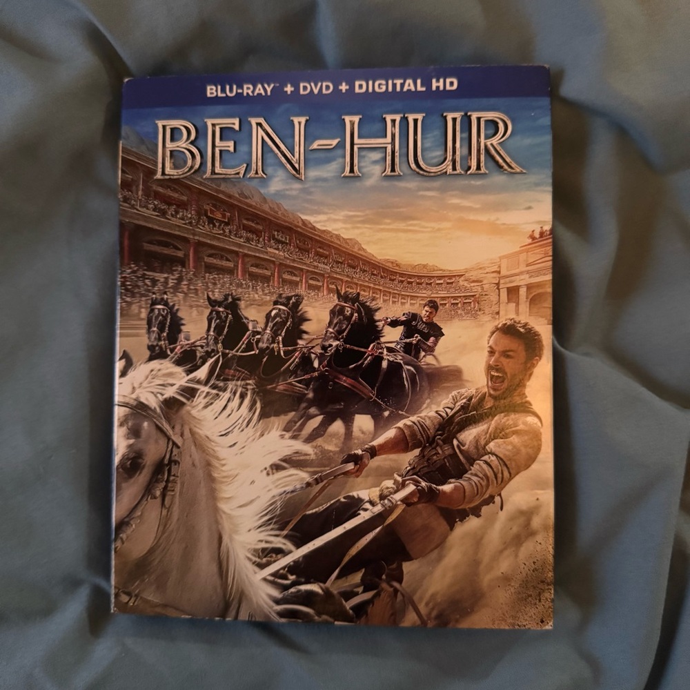 Ben-Hur (Blu-ray, 2016) Disc Tested, Working